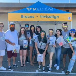 TruSmile Orthodontics group photo for community involvement in Culver city