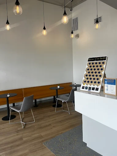 Exterior of TruSmile Orthodontics Long Beach office, with signage and front entrance visible