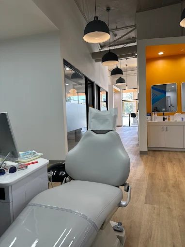 Treatment area at TruSmile Orthodontics in Long Beach, with dental chairs and equipment in a clean, bright space